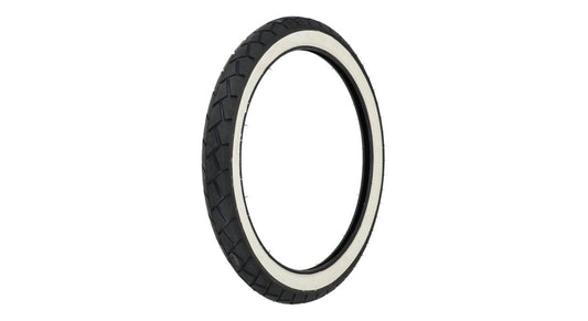 17 Zoll 2.25x17 Sava Mitas MC11 Reifen Semi slick Weisswand