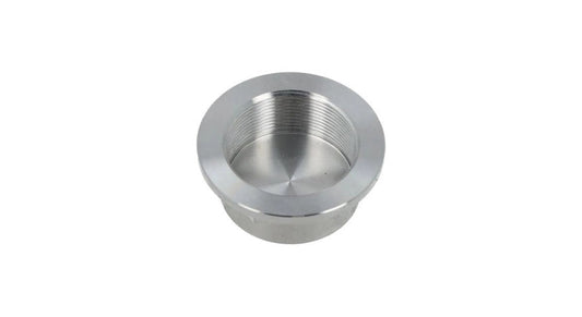 Lenkkopfmutter 26mm Puch CLAW Aluminium Silber mit Logo