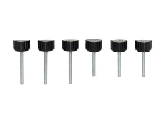 Seitenverkleidungsschrauben Fast Arrow CNC – Schwarz (6 Stück)