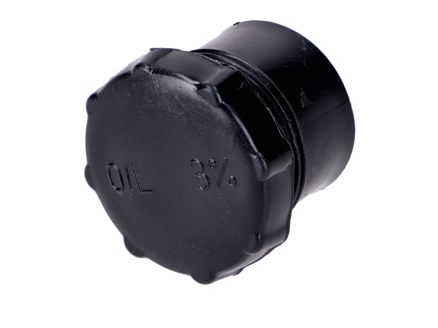 Tankdeckel Kunststoff schwarz 33mm für Piaggio Vespa Ciao, Citta, Peugeot 103