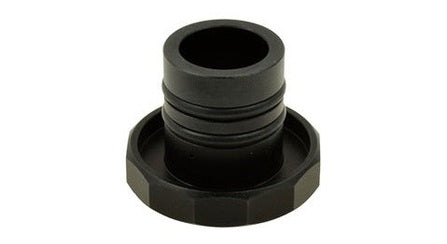 Tankdeckel Puch Maxi eckig Alu Schwarz, mit Puch Logo
