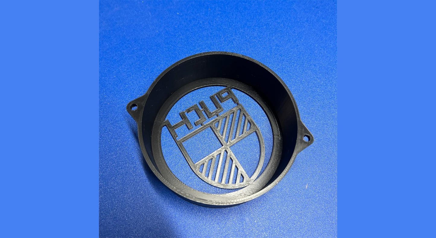 Zündungsdeckel schwarz / weiss Puch E50 (3D Druck)
