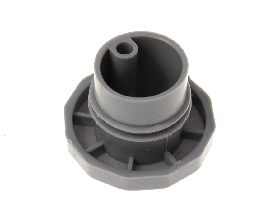 Tankdeckel 30 mm – Puch Maxi – Grau mit Logo | A-Qualität
