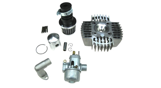 50ccm DMP NM Zylinderkit Aluminium 6Port & Bing 15mm | Puch Maxi, X30