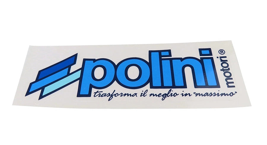 Aufkleber Polini 12x4cm