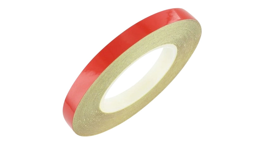 Felgenrandaufkleber 5mm Rot 6 Meter