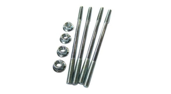 Stehbolzen Zylinder M6x106mm mit Mutter Satz - Mofaparts