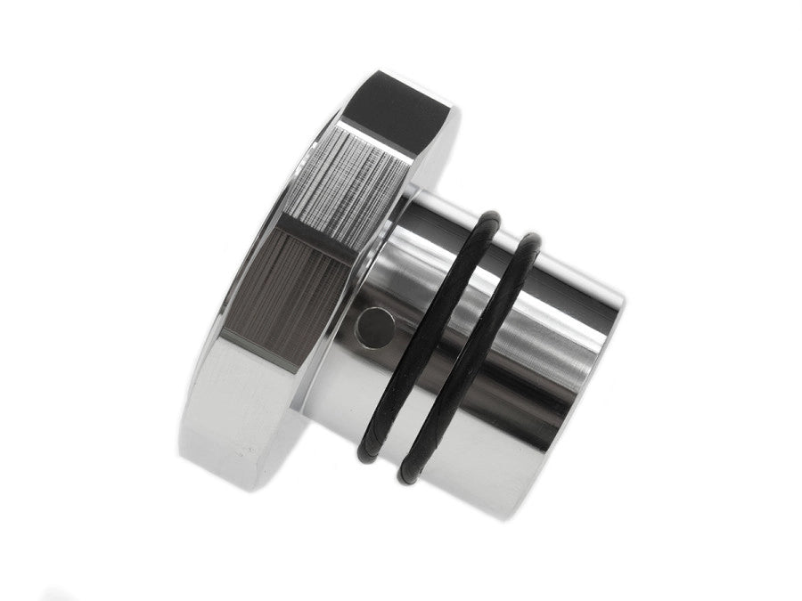 Tankdeckel Chrom 30mm Aluminium Poliert | A-Qualität