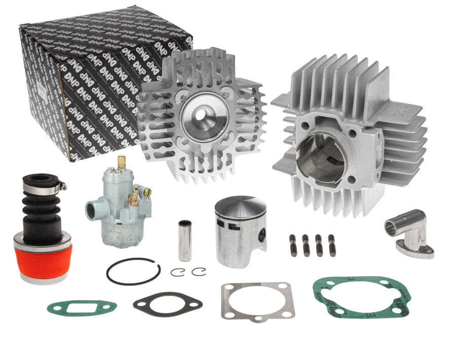 70ccm DMP NM Zylinderkit Aluminium 6Port & Bing 15mm | Puch Maxi, X30