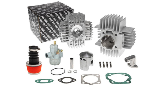 70ccm DMP NM Zylinderkit Aluminium 6Port & Bing 15mm | Puch Maxi, X30