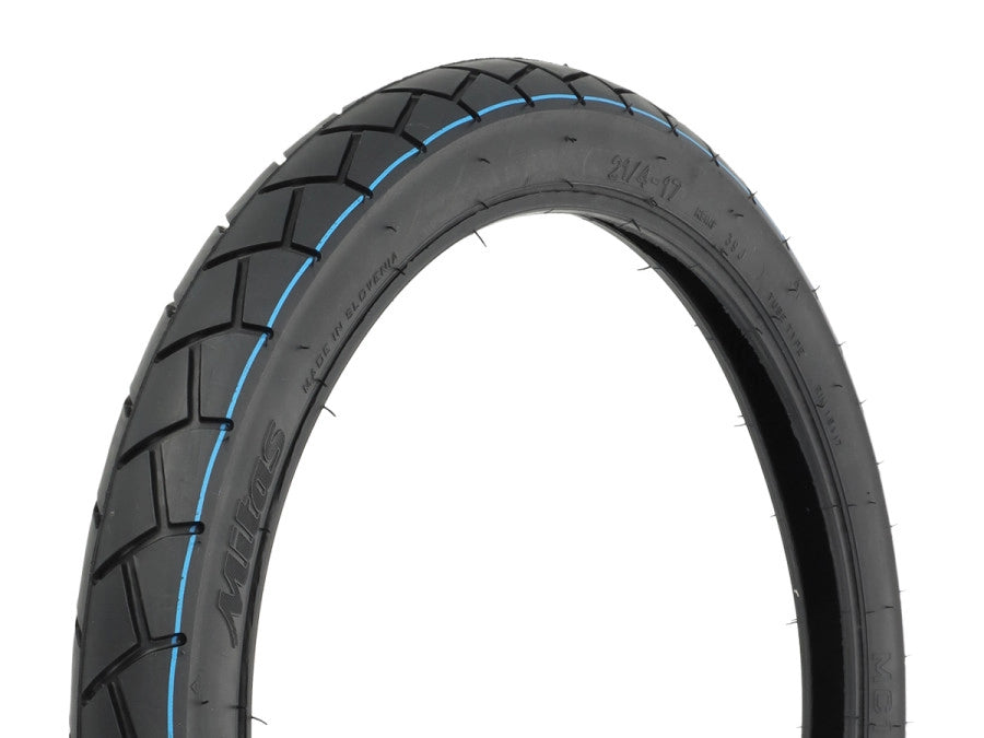 17 Zoll 2.25x17 Mitas MC-11 Reifen Semi slick Puch Maxi / X30 / X50