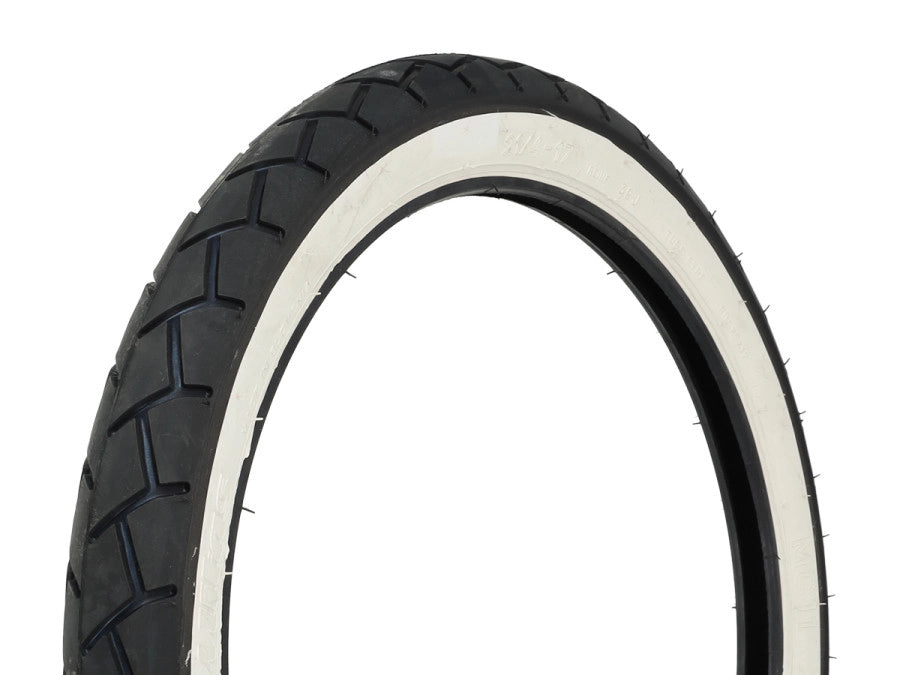 17 Zoll 2.25x17 Sava Mitas MC11 Reifen Semi slick Weisswand