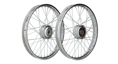 Speichenfelgen 17 Zoll | 17x1.40 |  Chrom Satz |  1A-qualitat | Puch Maxi S / N
