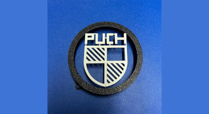 Zündungsdeckel  Z50 schwarz / weiss (3D Druck) | Puch