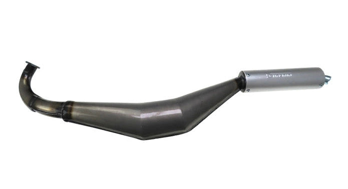 Auspuff Puch Maxi / E50 28mm Simonini Blank mit Alu Dämpfer - Mofaparts
