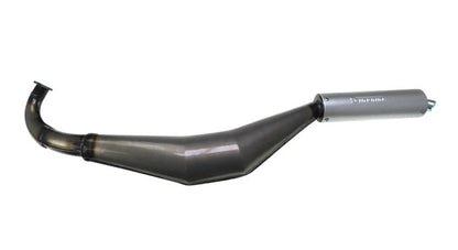 Auspuff Puch Maxi / E50 28mm Simonini Blank mit Alu Dämpfer - Mofaparts