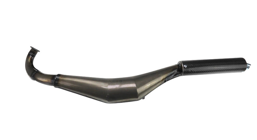 Auspuff Puch Maxi / E50 28mm Simonini Blank Carbon Dämpfer - Mofaparts