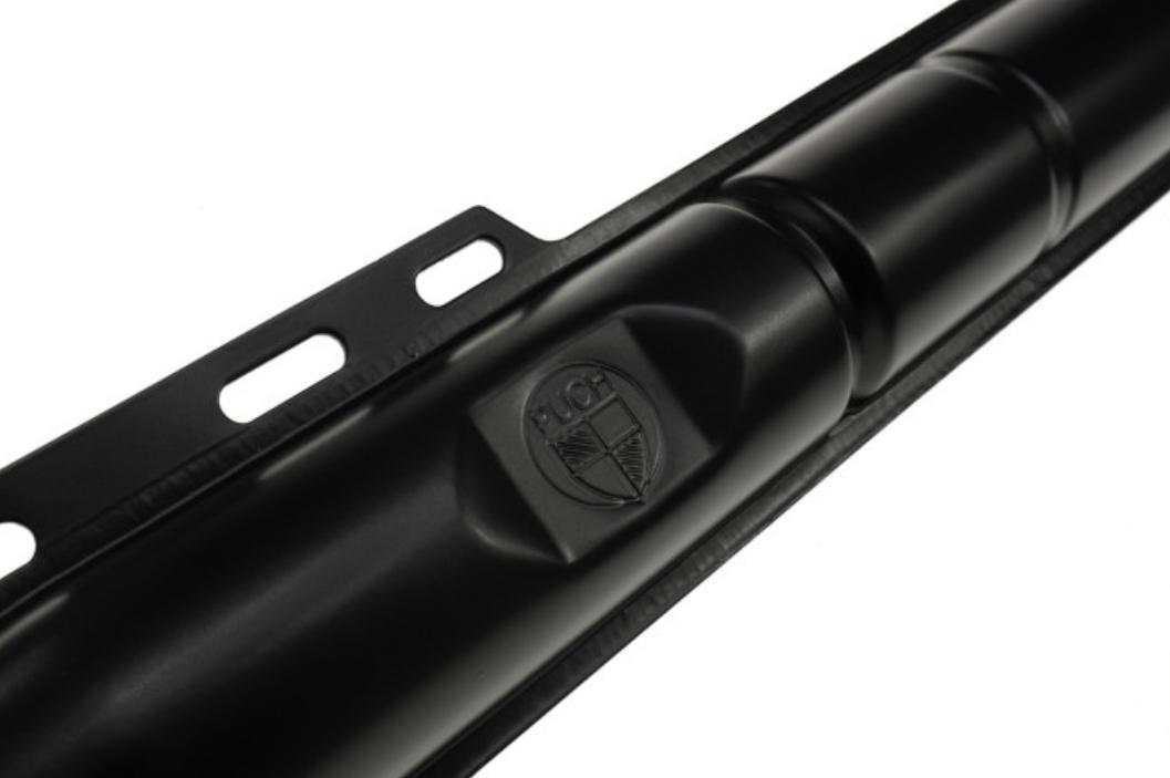 Auspuff Puch Maxi / E50 22mm Jamarcol Original Modell mit Puch Logo 2-Teilig schwarz - Mofaparts