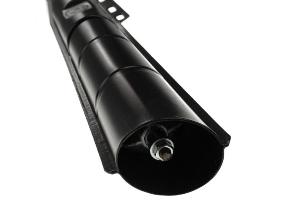 Auspuff Puch Maxi / E50 22mm Jamarcol Original Modell mit Puch Logo 2-Teilig schwarz - Mofaparts