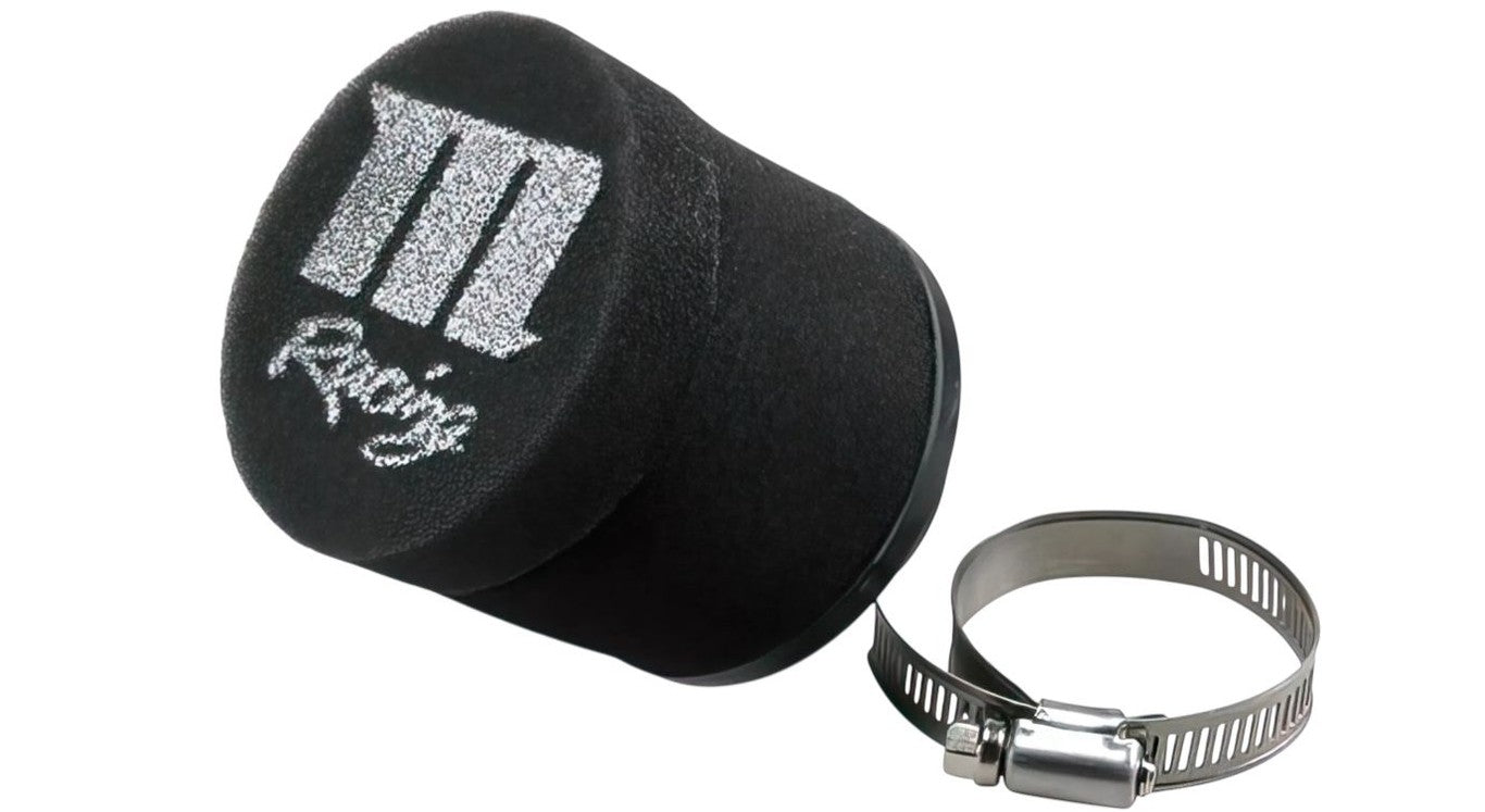Luftfilter Racing universal | D= 46mm Schwarz - Mofaparts