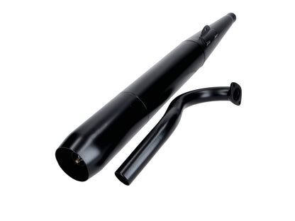 Zigarren Auspuff 28mm schwarz Puch Maxi, Puch X30