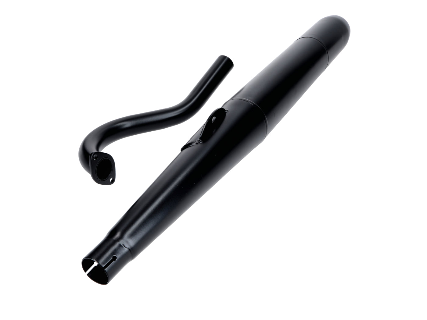 Zigarren Auspuff 28mm schwarz Puch Maxi, Puch X30