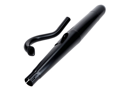 Zigarren Auspuff 28mm schwarz Puch Maxi, Puch X30