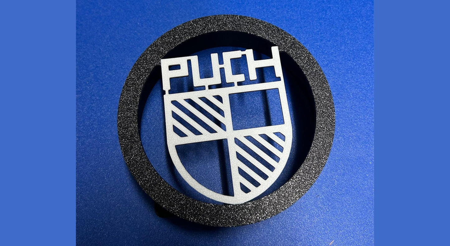 Zündungsdeckel schwarz / weiss Puch E50 (3D Druck)