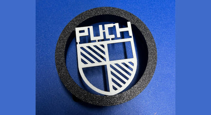 Zündungsdeckel schwarz / weiss Puch E50 (3D Druck)