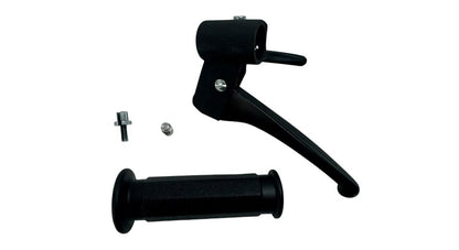 Bremsarmatur links mit Dekompressionshebel und Griffgummi für Piaggio Boxer, Bravo, Ciao, SI -1988