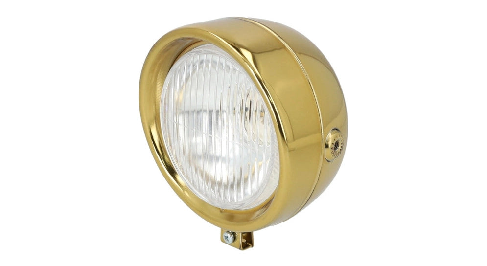 Scheinwerfer Rund 130mm Classic *Exclusive* Candy Gold