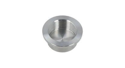Lenkkopfmutter 26mm Puch CLAW Aluminium Silber mit Logo