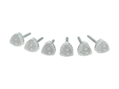 Seitenverkleidungsschrauben Fast Arrow CNC – Chrom (6 Stück)