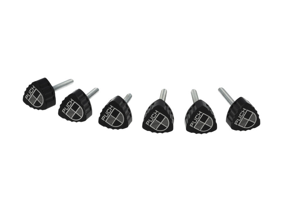 Seitenverkleidungsschrauben Fast Arrow CNC – Schwarz (6 Stück)