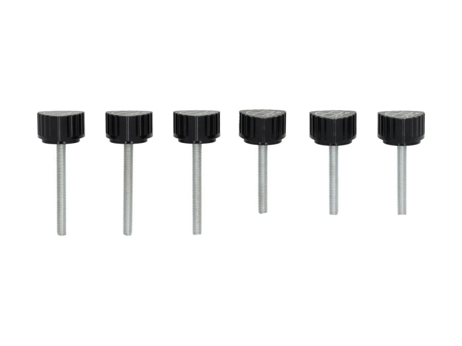 Seitenverkleidungsschrauben Fast Arrow CNC – Schwarz (6 Stück)