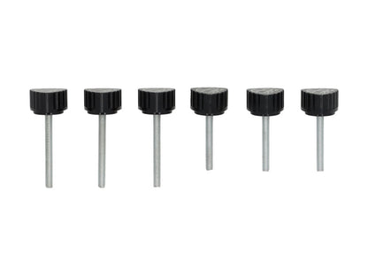 Seitenverkleidungsschrauben Fast Arrow CNC – Schwarz (6 Stück)