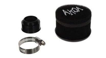 AKOA Schaumstoff Racingluftfilter gerade, Ø 35mm (Schwarz)