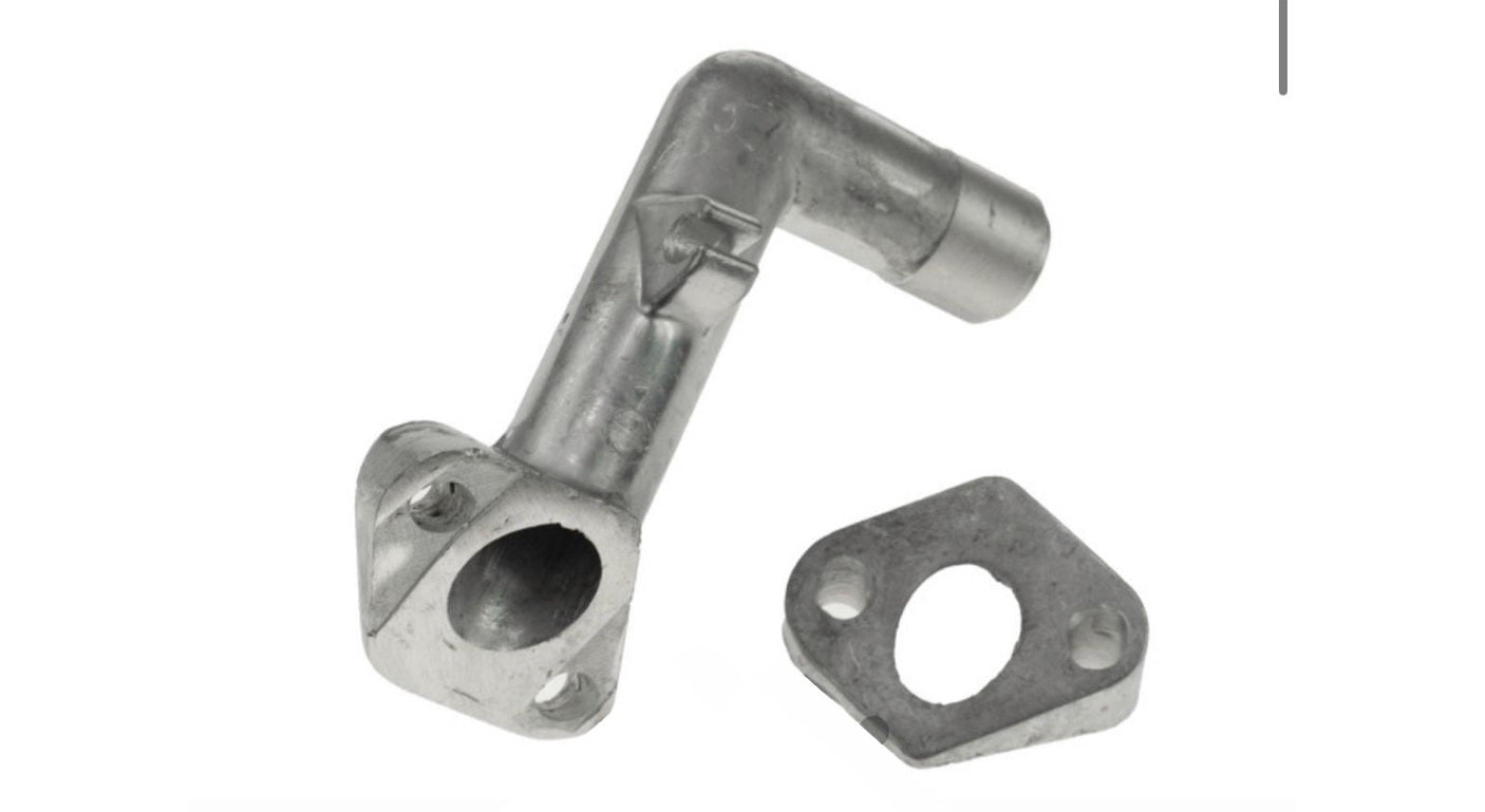 Ansaugstutzen 15mm gerade mit Adapter für Sachs 504 / 505 Motor NTS - Mofaparts
