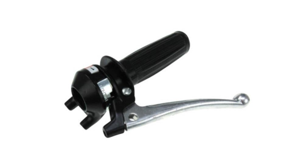 Griffsatz Links Schaltgriff 2-Gang Magura Schwarz - Mofaparts