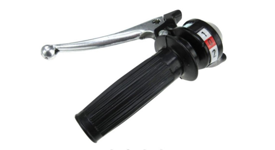 Griffsatz Links Schaltgriff 2-Gang Magura Schwarz - Mofaparts