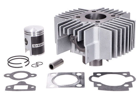 Zylinderkit Naraku 50ccm 38mm lange Kühlrippen für Puch Maxi