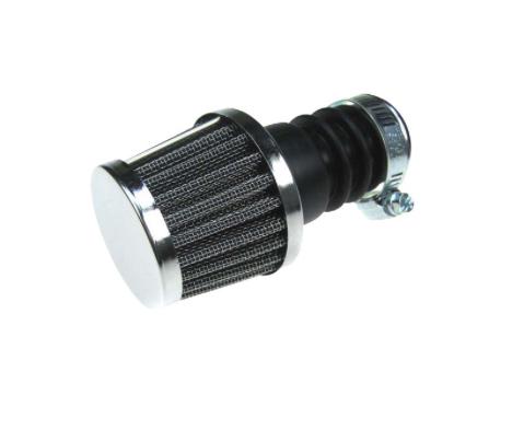 Luftfilter 20mm Bing 12-15mm Powerfilter Chrom - Mofaparts
