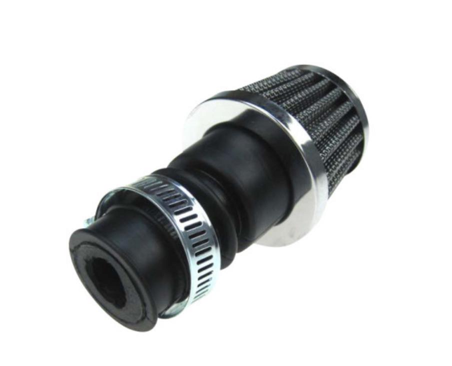 Luftfilter 20mm Bing 12-15mm Powerfilter Chrom - Mofaparts