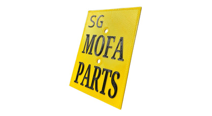 Mofaparts Nummernschild | SG