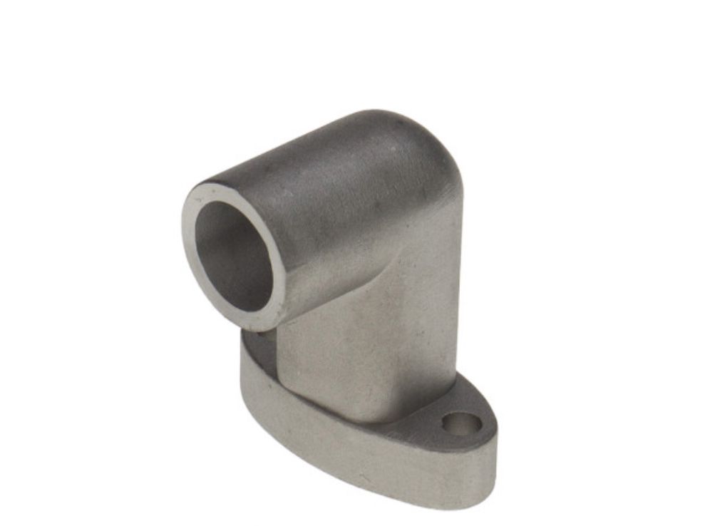 Ansaugstutzen Dellorto PHBG Vergaser 17mm blank Aluminium - Mofaparts