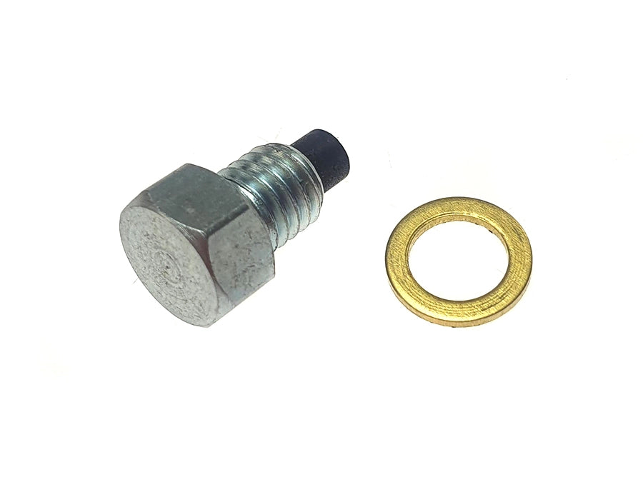 Ölablassschraube M8x1.25 mit Magnet Stahl für Puch