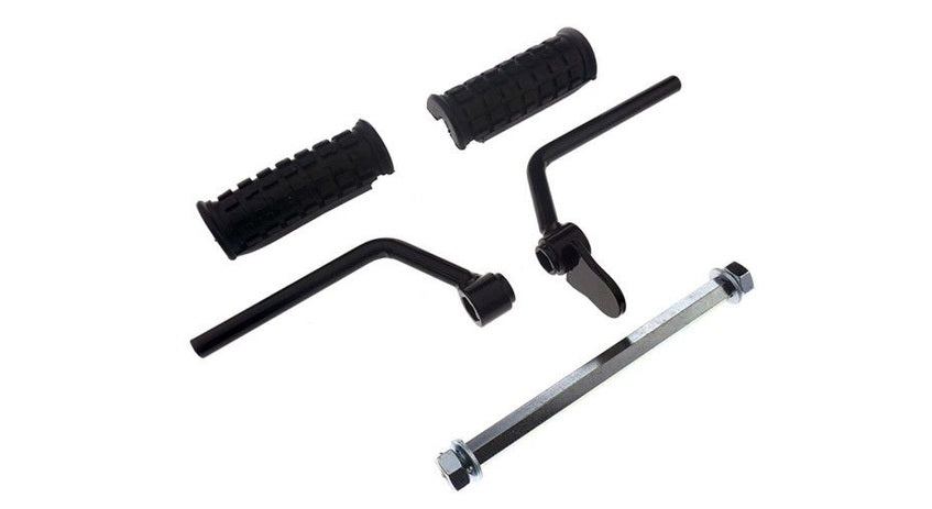 Fussraster Puch Maxi Schwarz - Mofaparts