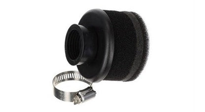 AKOA Schaumstoff Racingluftfilter gerade, Ø 35mm (Schwarz)