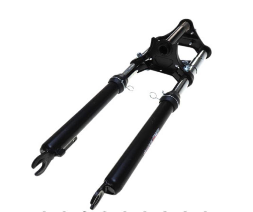 Gabel Puch Maxi EBR Kurz 56cm Schwarz - Mofaparts