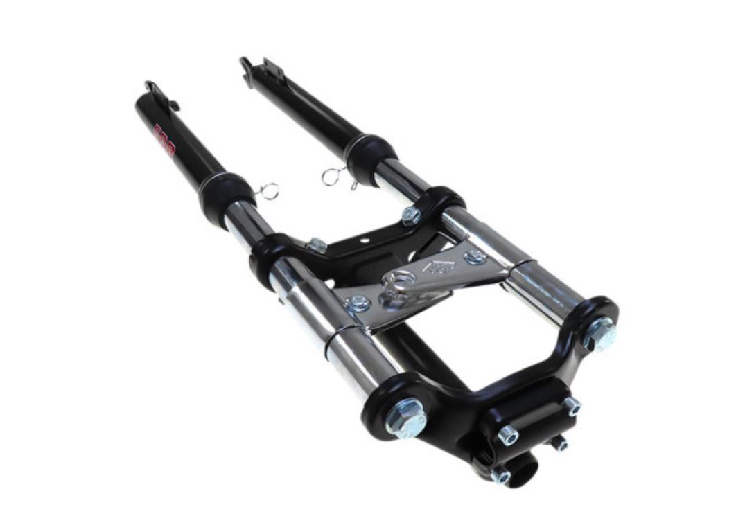 Gabel Puch Maxi EBR Kurz 56cm Schwarz - Mofaparts